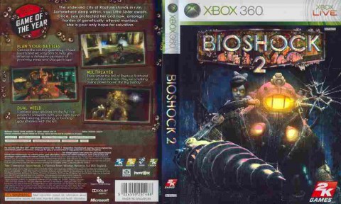 Игра BIOSHOCK 2, Xbox 360, 176-107, Баград.рф
